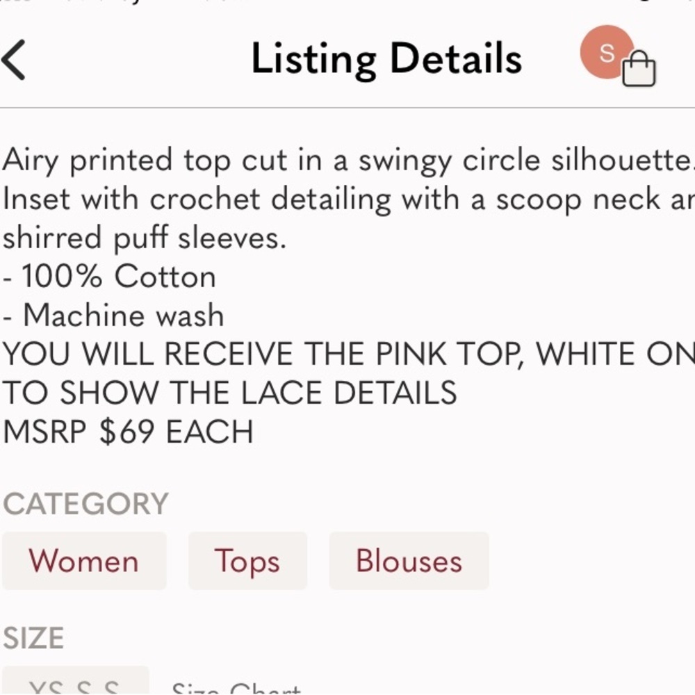 COPY - Sale today ❤️Urban Outfitters Pink lace top size small - Picture 10 of 15